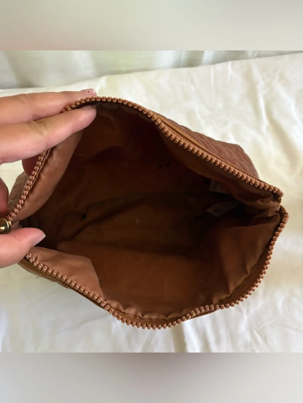 Madewell Bag Pouch Makeup Cosmetic Toiletry Nylon